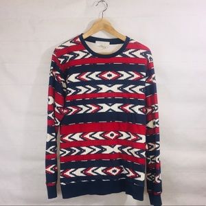 AZTEC CREWNECK SWEATSHIRT